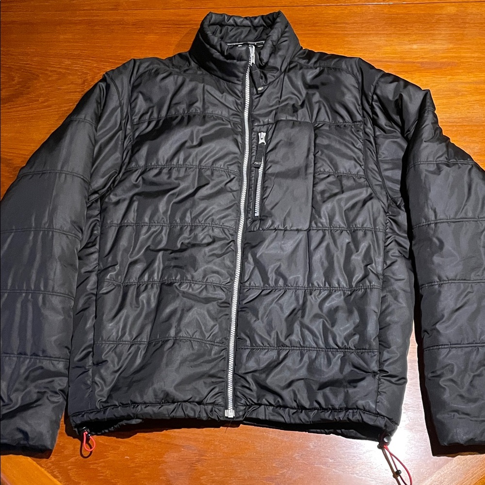Marker black ski coat Large